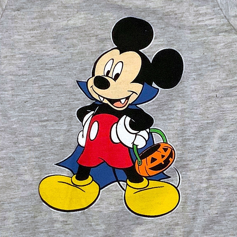 Disney Mickey Mouse Vampire Dracula Halloween Romper NWT - Picture 3 of 13